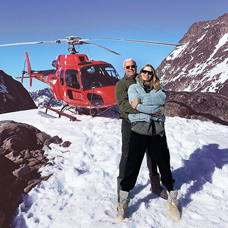 Елена Перминова отдыхает в Гренландии