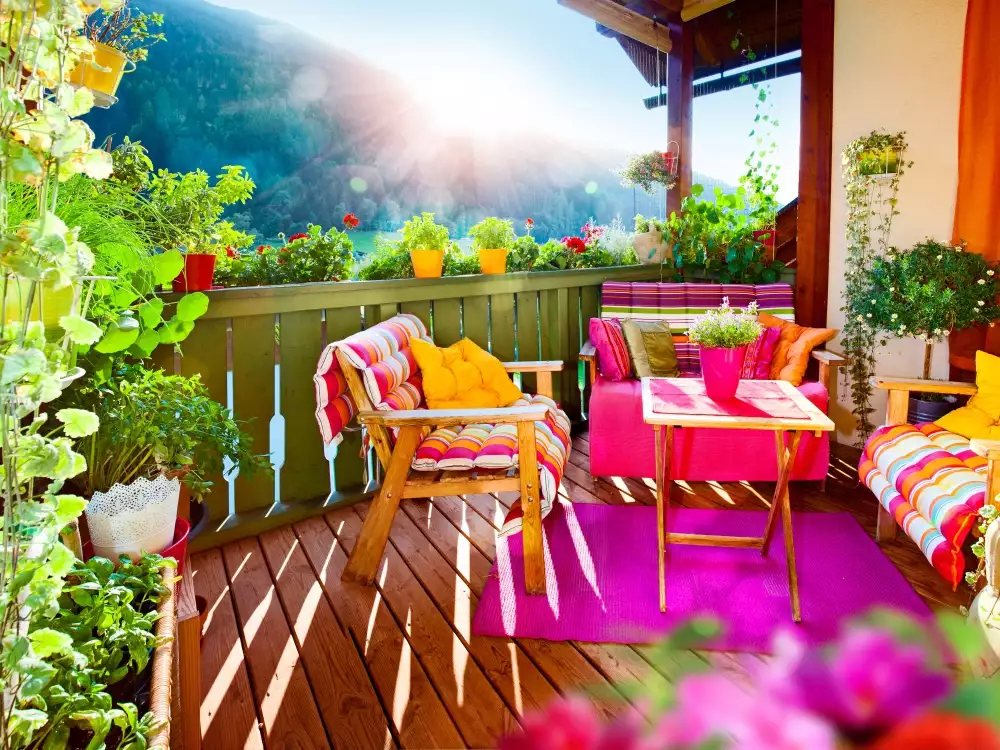 красивая маленькая терраса