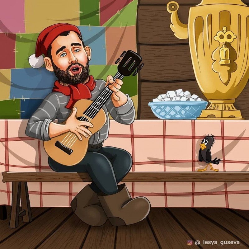 Художница превратила популярных российских личностей в героев «Союзмультфильма». И им идёт! Художница превратила популярных российских личностей в героев «Союзмультфильма». И им идёт! картинки с надписями,приколы,прикольные картинки,смешные комментарии