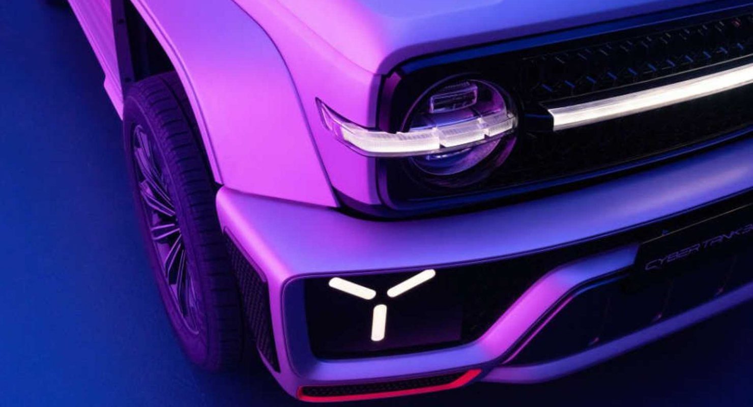 WEY Cyber ​​Tank 300 получил в равной части дизайн G-Wagen и Bronco