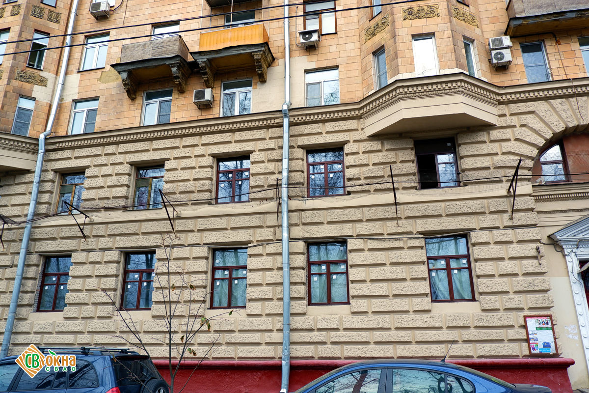 Деревянные евроокна в офис