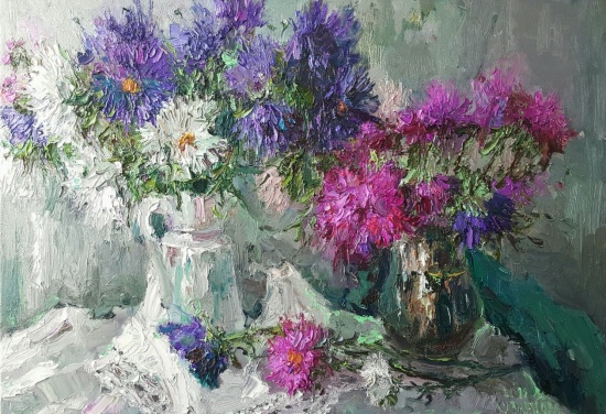 Художник Юлия Кузнецова. Цветочная токката Художник Юлия Кузнецова. Цветочная токката