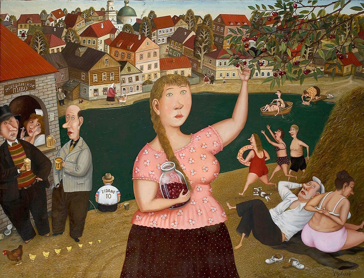 Жила в деревне Панарино одна-одинёшенька Евдокия