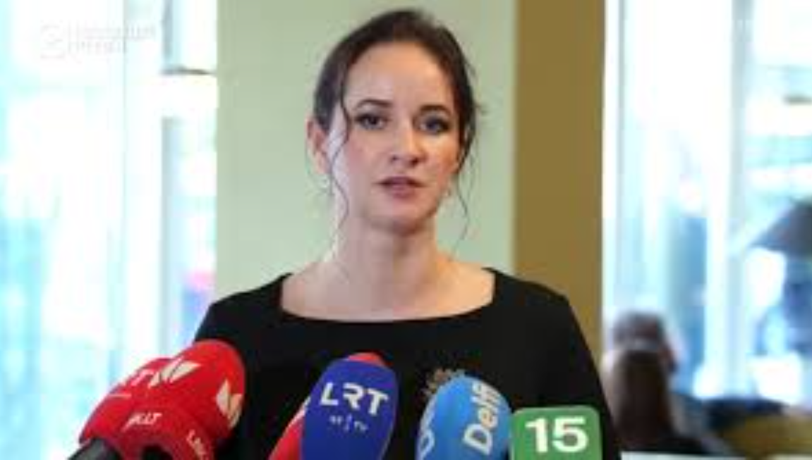 Премьер-министр Литвы Инга Ругинене.