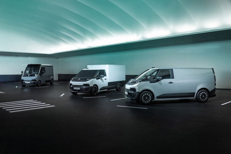 Renault перезагружает доставку с запуском в производство нового семейства электрических фургонов Trafic, Goelette и Estafette