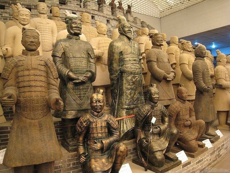 Терракотовая армия — одна из самых загадочных и впечатляющих достопримечательностей планеты археология,Китай,терракотовая армия