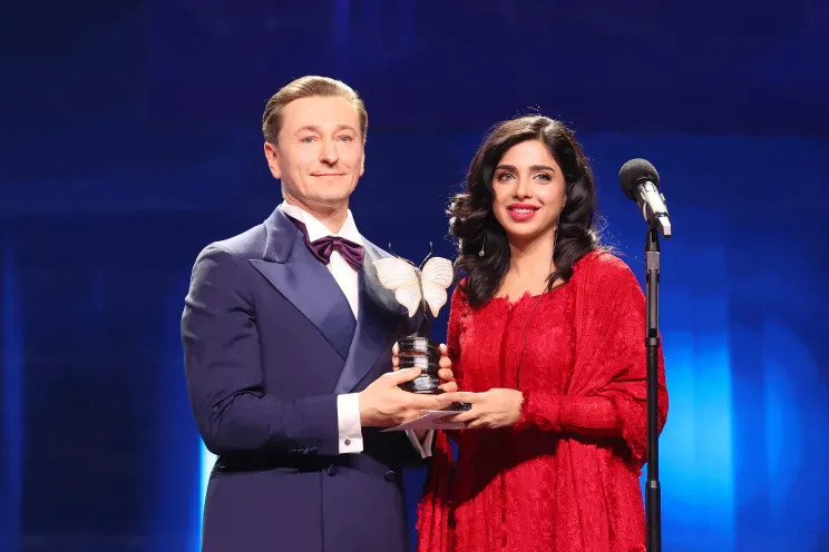 Сергей Безруков и Соня Хуссейн