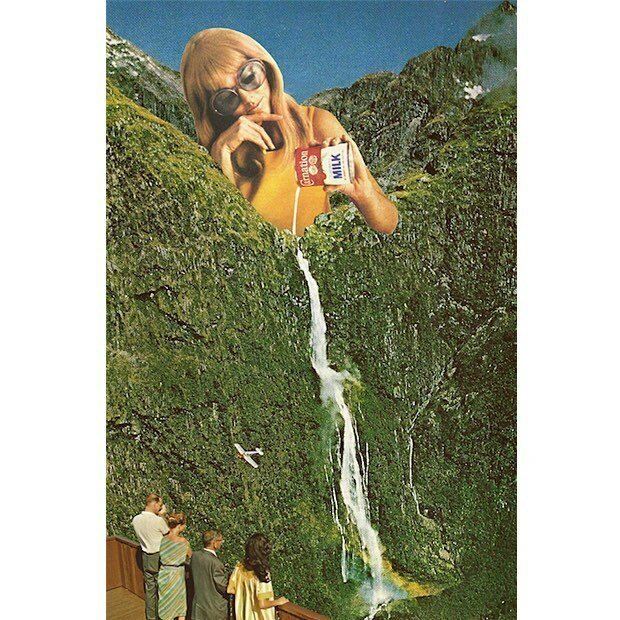 11. Коллажи, винтаж, дизайнер, интересно, психодел, фото