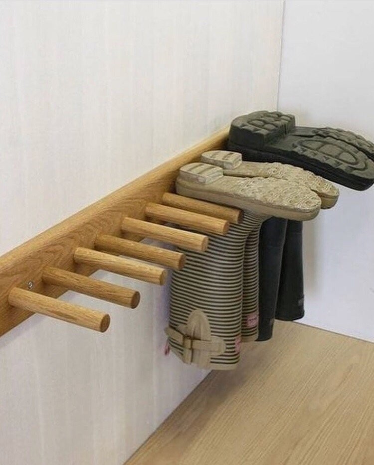 Замечательные идеи для хранения обуви. Замечательные идеи для хранения обуви. разное