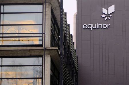 Equinor's logo is seen at the company's headquarters in Stavanger, Norway December 5, 2019. REUTERS/Ints Kalnins