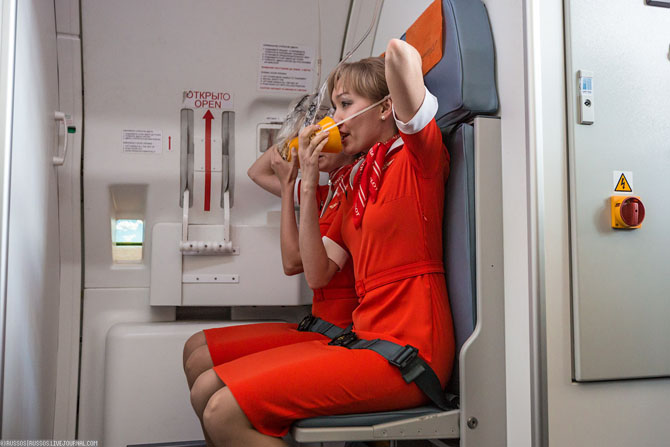 Как тренируют персонал Аэрофлота Как тренируют персонал Аэрофлота