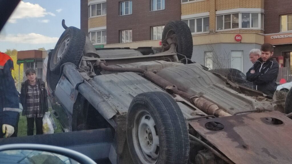 На Касимовском шоссе произошло серьёзное ДТП