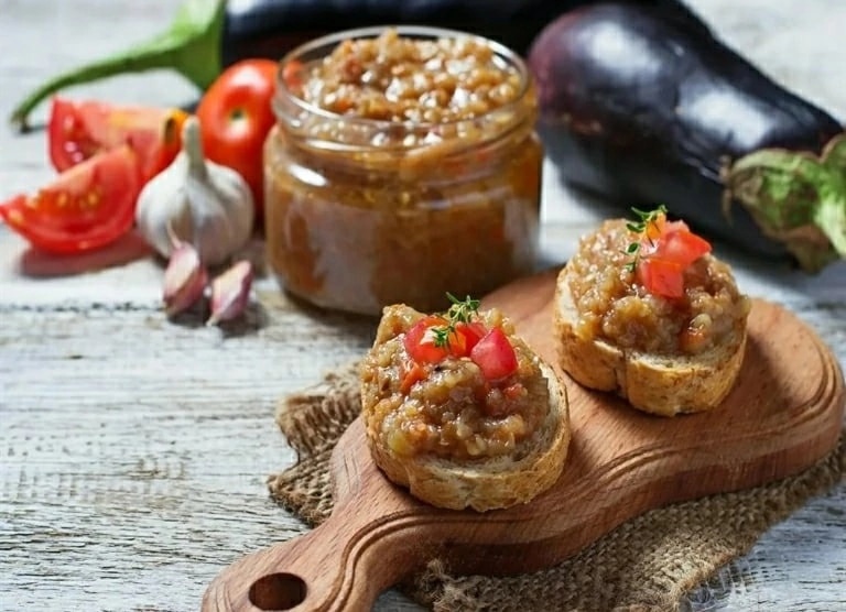 Икра из баклажанов!