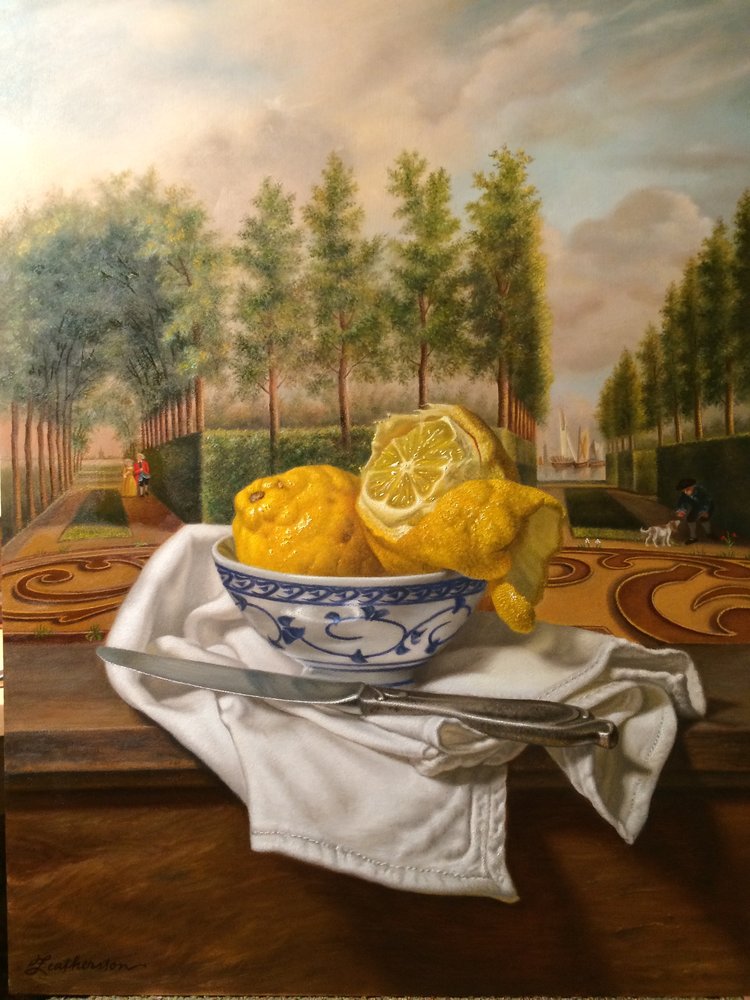 Оптическая иллюзия в живописи. Вы можете подумать, что это коллаж, но нет... Оптическая иллюзия в живописи. Вы можете подумать, что это коллаж, но нет...