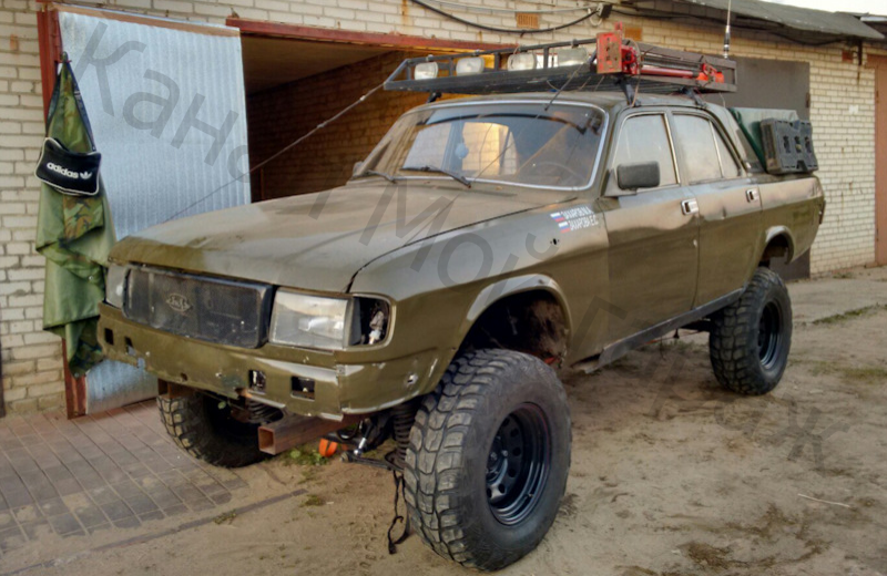 Увлекся ремонтом и из старого ГАЗ-31029 собрал вездеход ГАЗ-31029