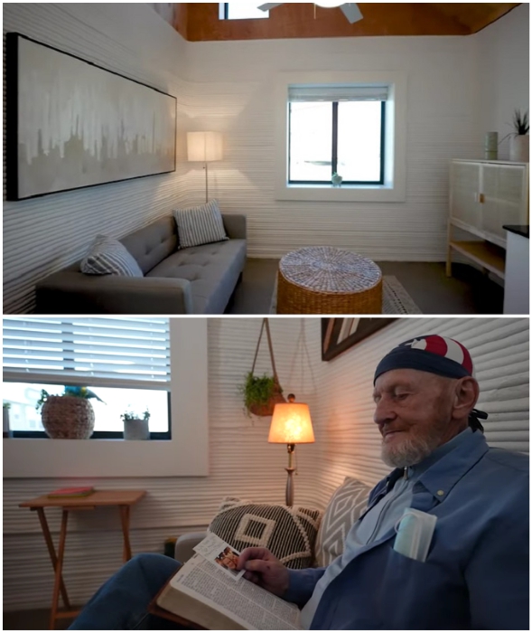 Бывший бездомный поделился впечатлениями о жизни в напечатанном на 3D принтере доме First, Community, Village, домов, который, бездомных, компания, первым, теперь, данный, комната, стали, момент, которые, деревне, почитать, первый, поселился, оказался, небольших