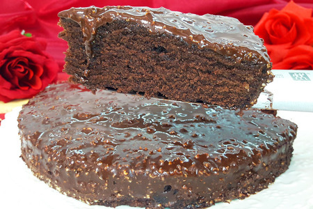 Готовим шоколадный торт за 7 минут в микроволновке