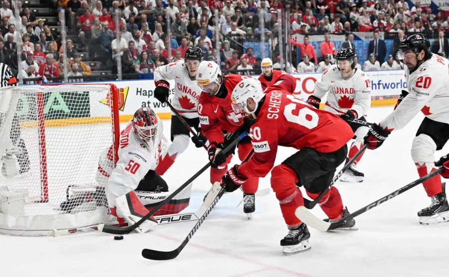 Швейцарцы остановили всемогущих канадцев на пути к золоту чемпионата мира по хоккею