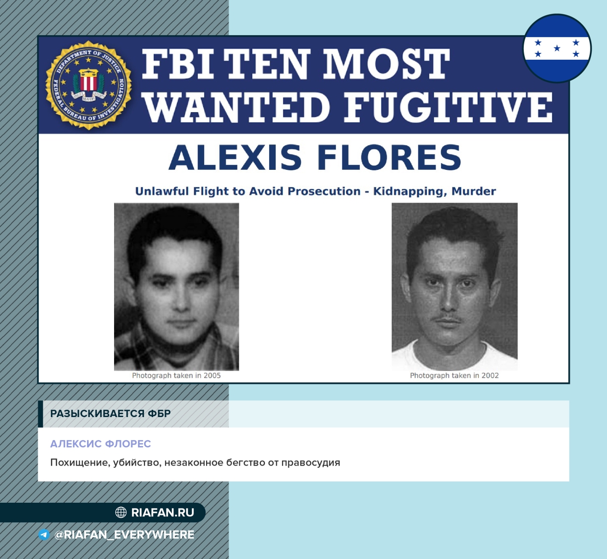 Кто вошел в Топ-10 самых разыскиваемых преступников в США Кто вошел в Топ-10 самых разыскиваемых преступников в США Весь мир