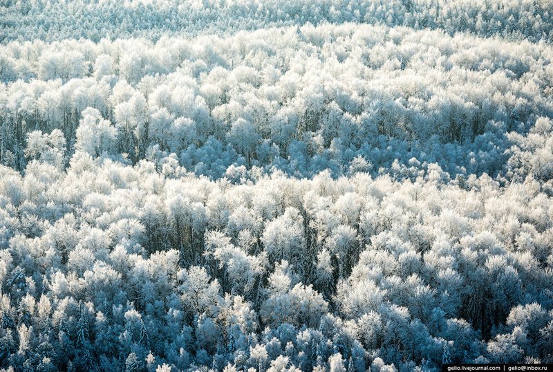 Югра с высоты Ханты-Мансийский автономный округ, Югра, фоторепортаж