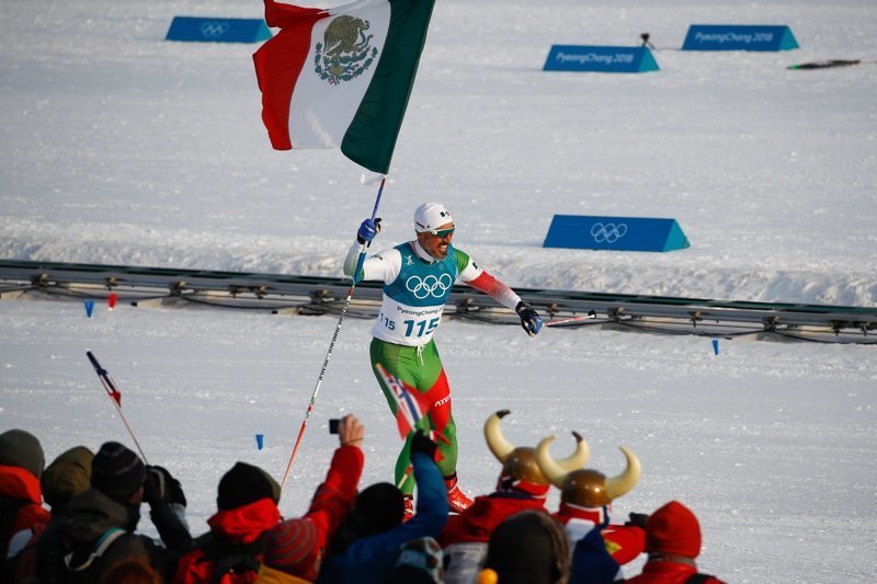 Мексиканский лыжник не завоевал медаль, но стал героем Герман Мадрасо, Пхенчхан, история, лыжник, мексика, олимпиада, спорт