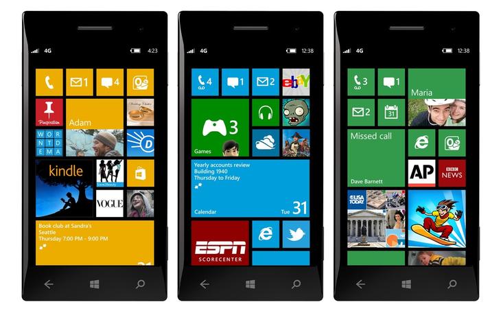 Смартфоны с ОС Windows