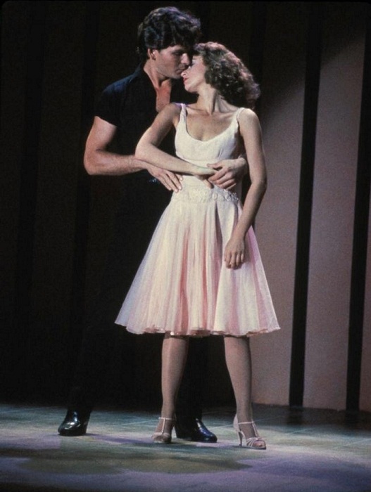 Дженнифер Грей "Грязные танцы" 1987 год.