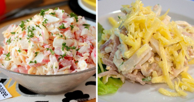 Топ-10 самых быстрых салатов, готовятся всего за 10 минут