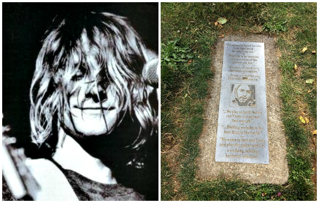 Kurt Cobain Headshot