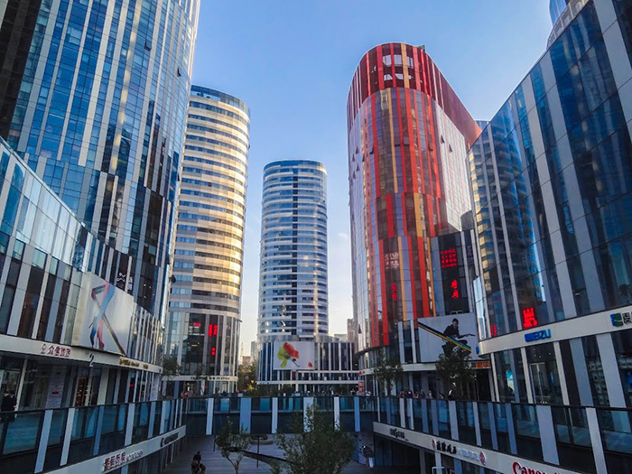 Многофункциональный комплекс Sanlitun Soho в Пекине