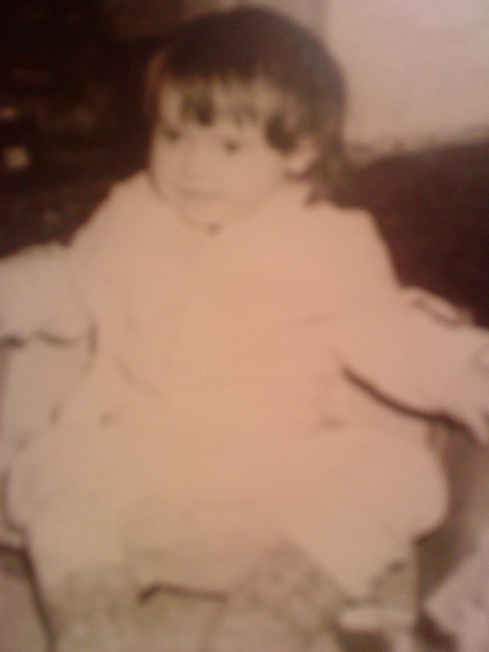 Маленькая Аня Покров в детстве