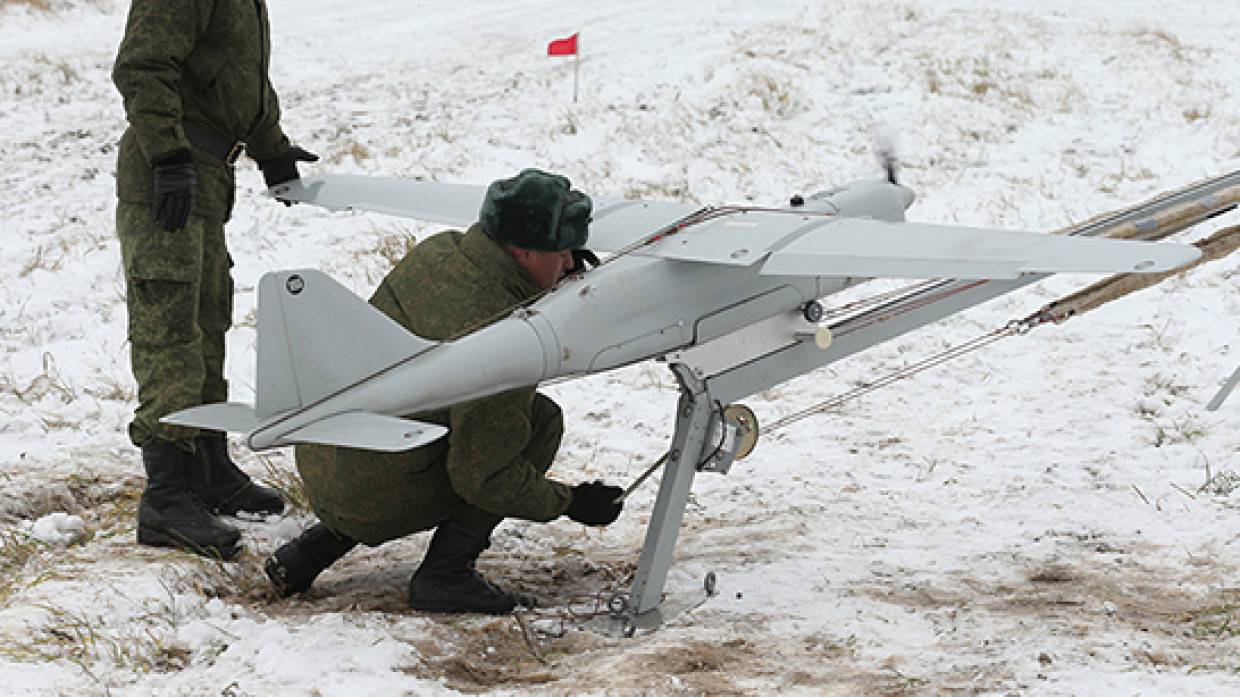 Расчеты БПЛА «Орлан» обнаружили посты наблюдения «противника» на учениях в Подмосковье