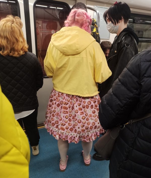 Модники и чудаки из метро Модники и чудаки из метро позитив,смешные картинки,юмор