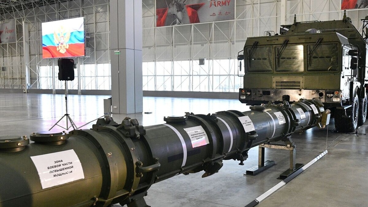 Демонстрация российской крылатой ракеты 9М729 «Новатор» для военных атташе© РИА Новости / Владимир Астапкович