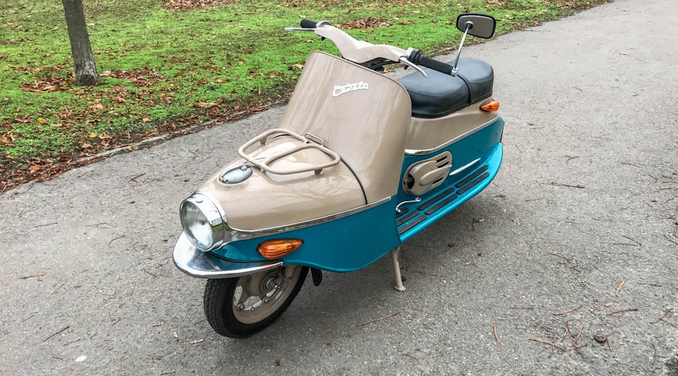 Самый желанный мотороллер в СССР 