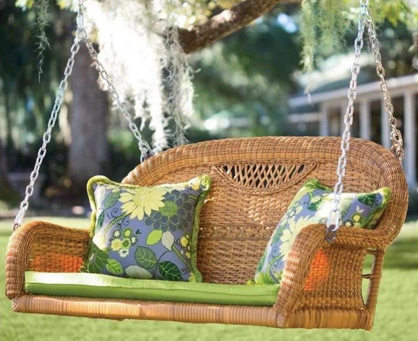 Садовые качели для дачи: 8 простых идей для дома и дачи,идеи и вдохновение