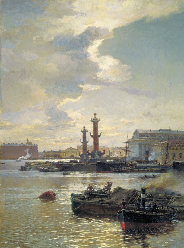 Беггров Александр Карлович (1841-1914)  - русский живописец-маринист Александр, Беггров, неслучайно, петербургского, акварелиста, литографа, Карла, Беггрова, 17991875, окончил, Инженерное, артиллерийское, Морского, училище, министерства, служил, кораблях, Балтийского, флота, Однако