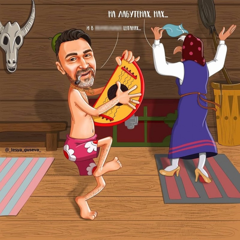 Художница превратила популярных российских личностей в героев «Союзмультфильма». И им идёт! Художница превратила популярных российских личностей в героев «Союзмультфильма». И им идёт! картинки с надписями,приколы,прикольные картинки,смешные комментарии