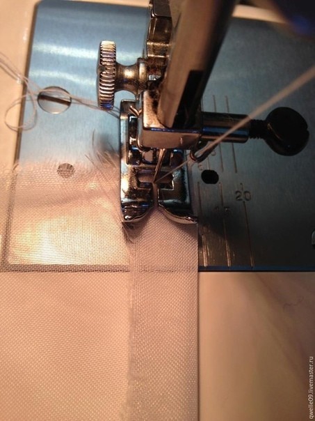Как подшить тюль в два счета без наметки мастер-класс,шитье