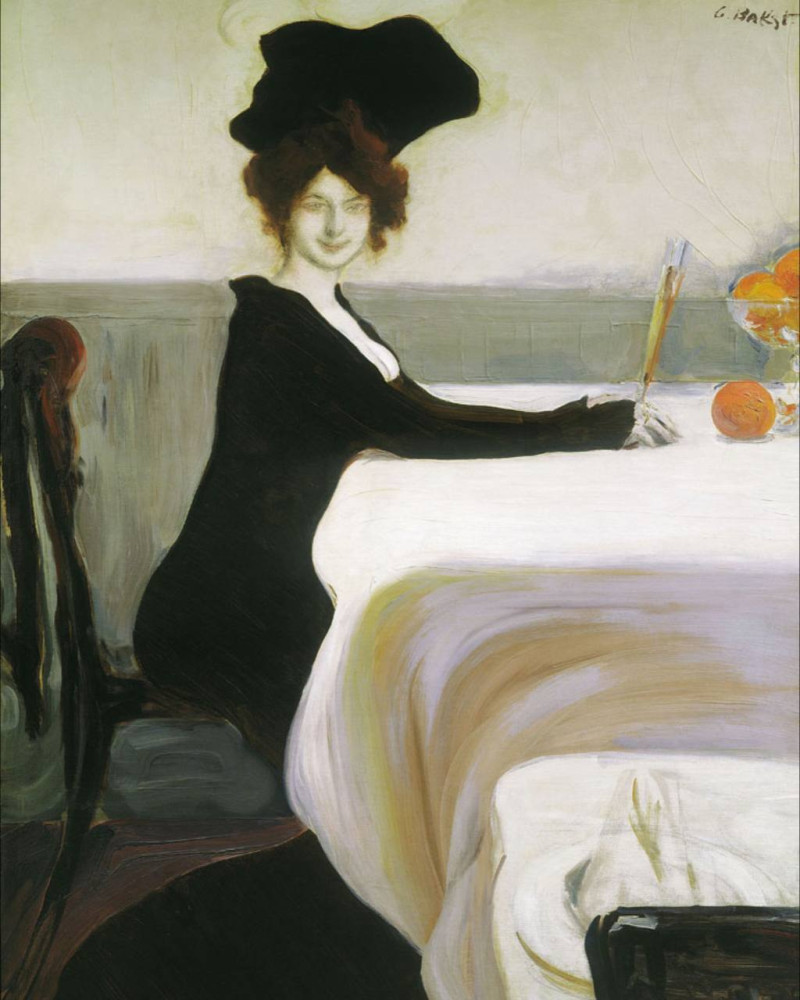 Леон Бакст - Ужин, 1902  