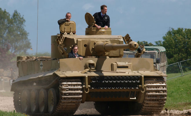 Залезаем в настоящий танк Тигр