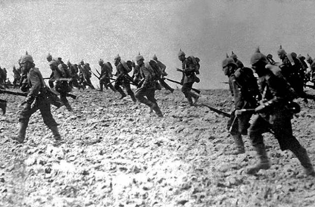 1914. Великобритания объявляет войну Германии