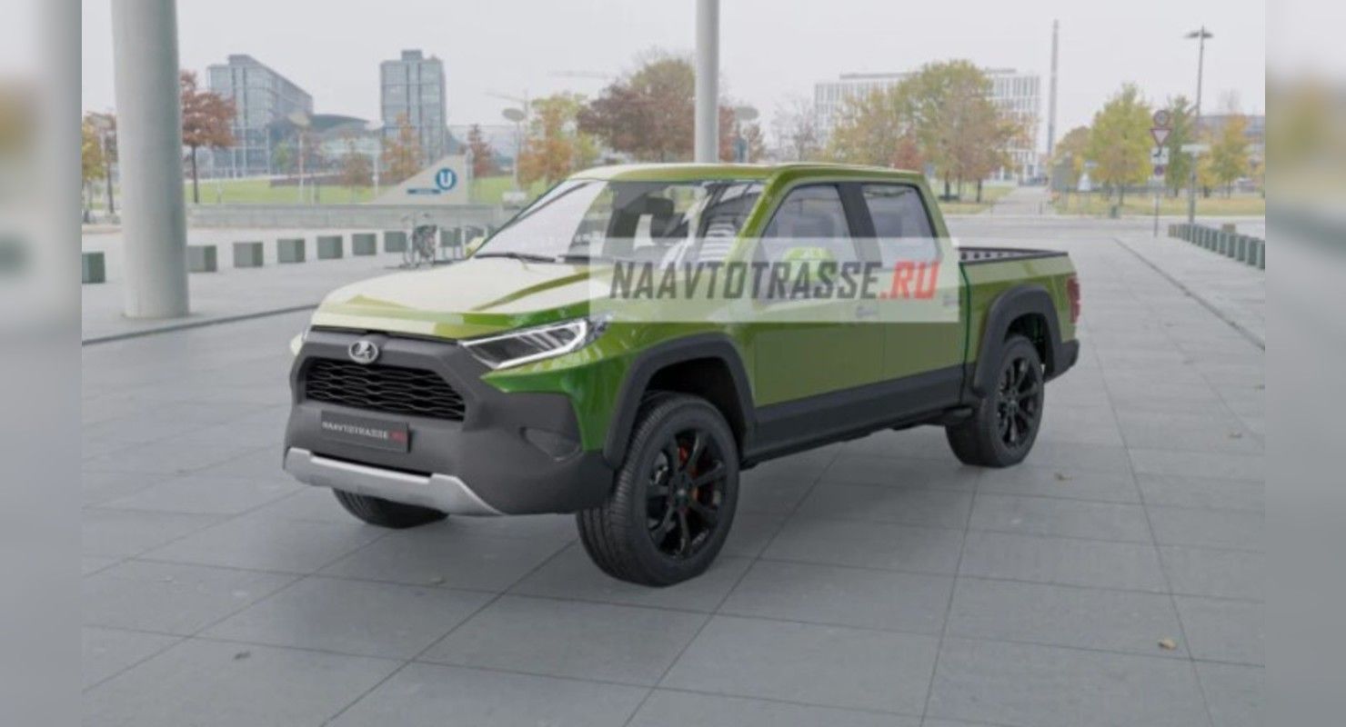 Новый пикап Lada Niva Travel 4×4 2021 года показали на рендерах