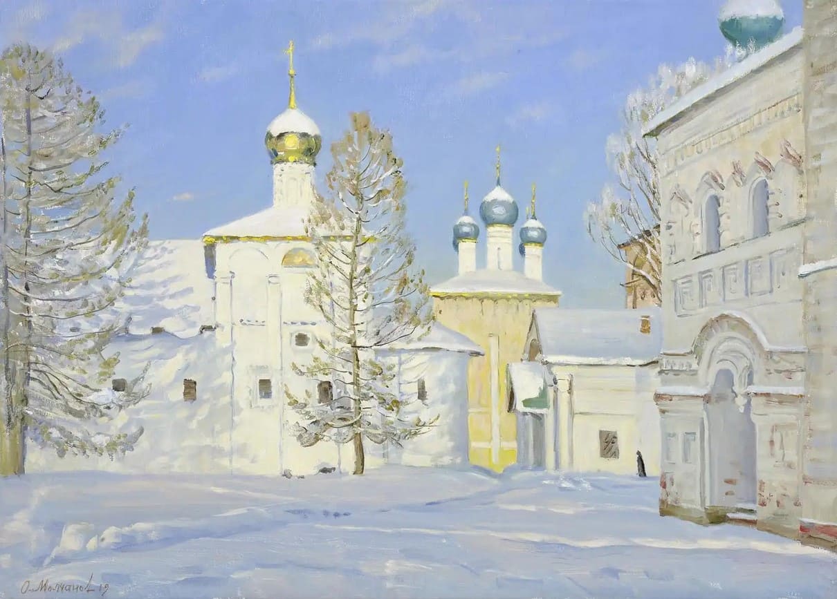 "Тихая моя Родина..." Художник Олег Молчанов