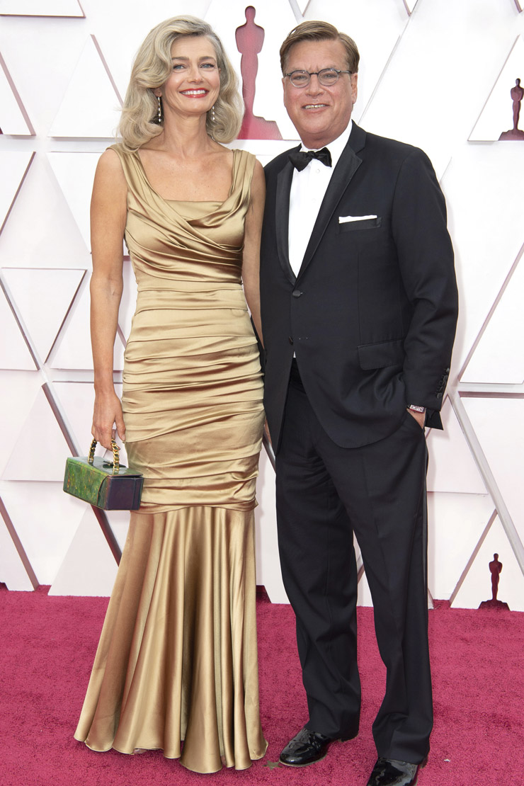 Паулина Поризкова и Аарон Соркин