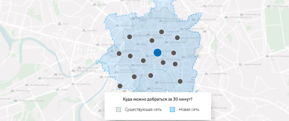 Карта транспорта московской области онлайн в реальном