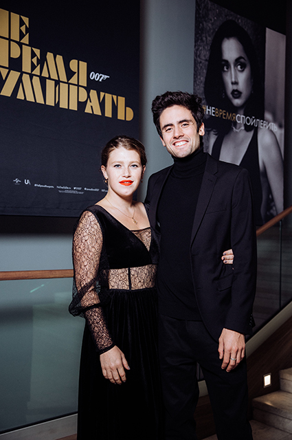 Агата Муцениеце, Виктория Дайнеко, Варвара Шмыкова и другие на премьере фильма "Не время умирать" в Москве Светская жизнь