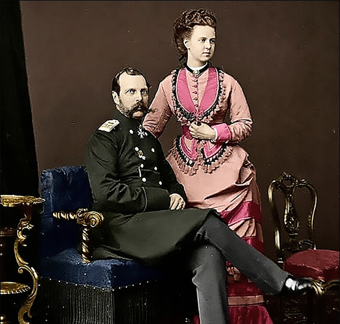 Екатерина Долгорукова и Александр II./Фото: novosti-shki.ru