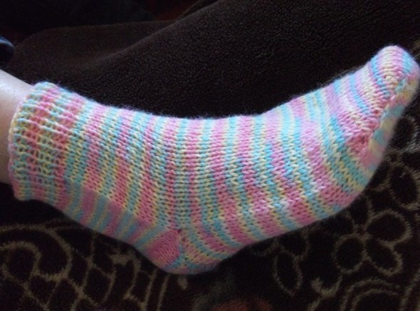 Вяжем носки без шва на двух спицах: легко, интересно и увлекательно!