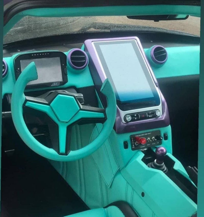 Трехколесный Pagani Zonda выглядит выглядит очень необычно автосамоделки,Марки и модели,тюнинг